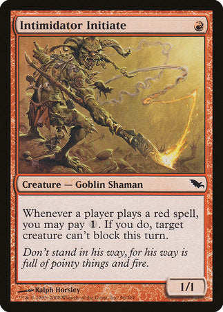 Intimidator Initiate [Shadowmoor] | Gate City Games LLC