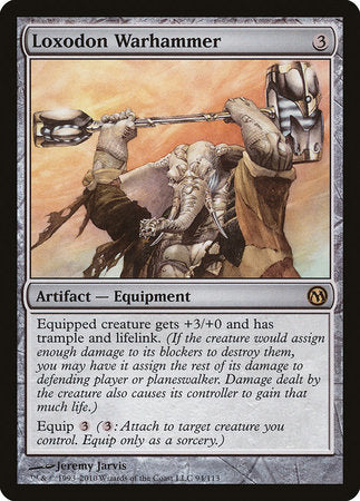 Loxodon Warhammer [Duels of the Planeswalkers] | Gate City Games LLC