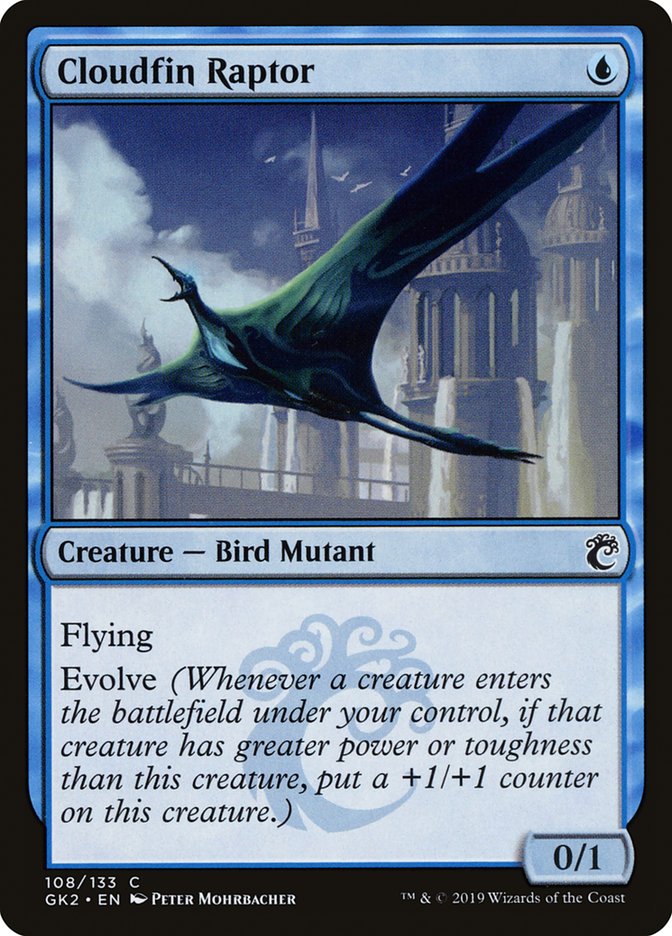 Cloudfin Raptor [Ravnica Allegiance Guild Kit] | Gate City Games LLC