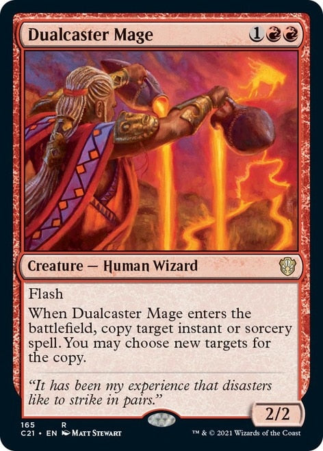 Dualcaster Mage [Commander 2021] | Gate City Games LLC