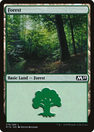 Forest (278) [Core Set 2019] | Gate City Games LLC