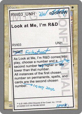 Look at Me, I'm R&D [Unhinged] | Gate City Games LLC