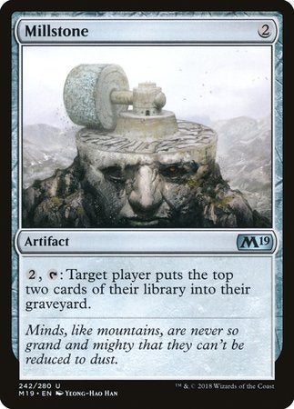 Millstone [Core Set 2019] | Gate City Games LLC