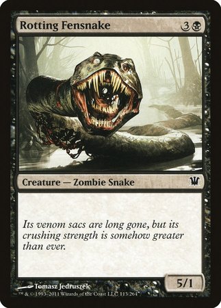 Rotting Fensnake [Innistrad] | Gate City Games LLC