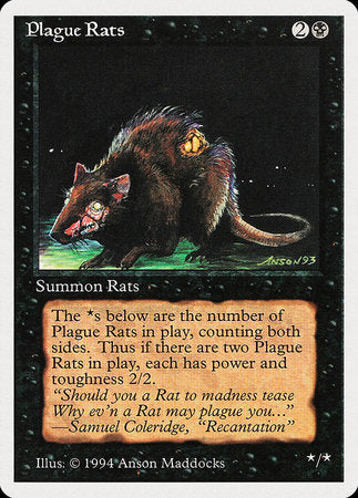 Plague Rats [Summer Magic / Edgar] | Gate City Games LLC