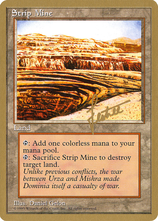 Strip Mine (Bertrand Lestree) [Pro Tour Collector Set] | Gate City Games LLC