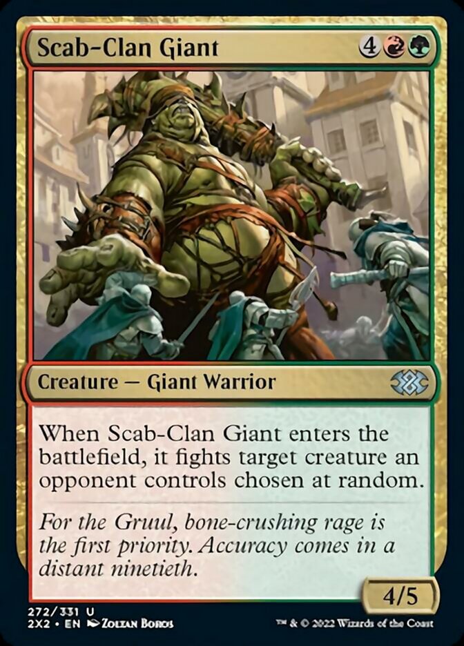 Scab-Clan Giant [Double Masters 2022] | Gate City Games LLC