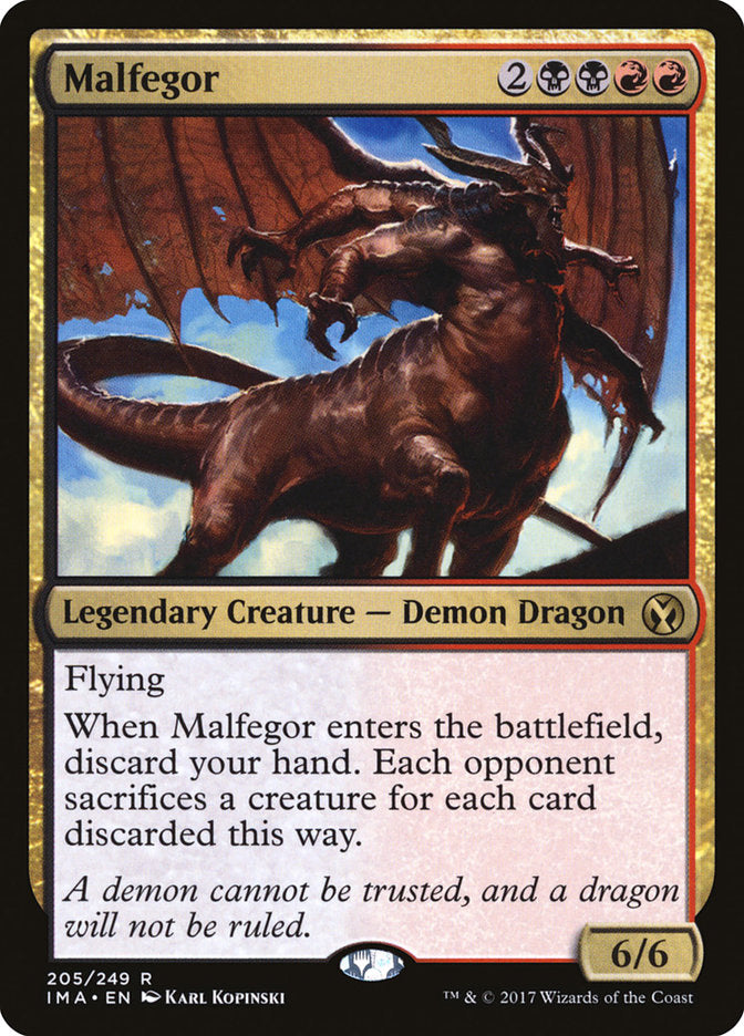 Malfegor [Iconic Masters] | Gate City Games LLC