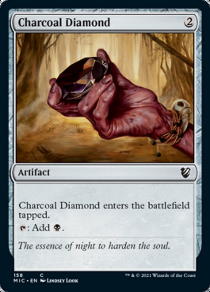 Charcoal Diamond [Innistrad: Midnight Hunt Commander] | Gate City Games LLC