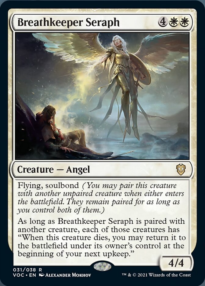 Breathkeeper Seraph [Innistrad: Crimson Vow Commander] | Gate City Games LLC