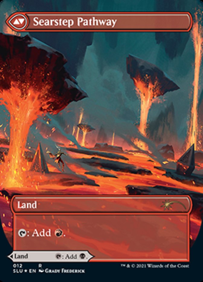 Blightstep Pathway // Searstep Pathway (Borderless) [Secret Lair: Ultimate Edition 2] | Gate City Games LLC