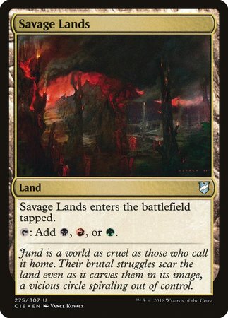 Savage Lands [Commander 2018] | Gate City Games LLC
