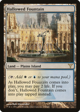 Hallowed Fountain [Dissension] | Gate City Games LLC