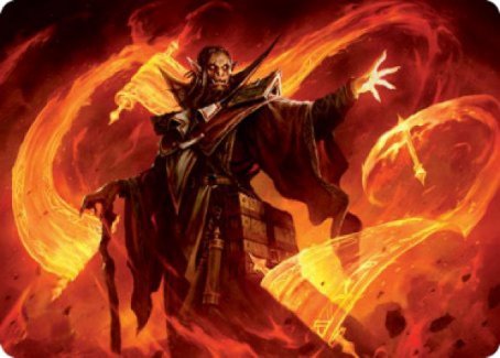 Plargg, Dean of Chaos Art Card [Strixhaven: School of Mages Art Series] | Gate City Games LLC