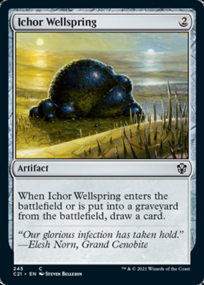 Ichor Wellspring [Commander 2021] | Gate City Games LLC