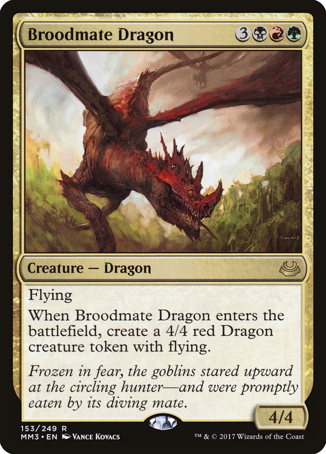 Broodmate Dragon [Modern Masters 2017] | Gate City Games LLC