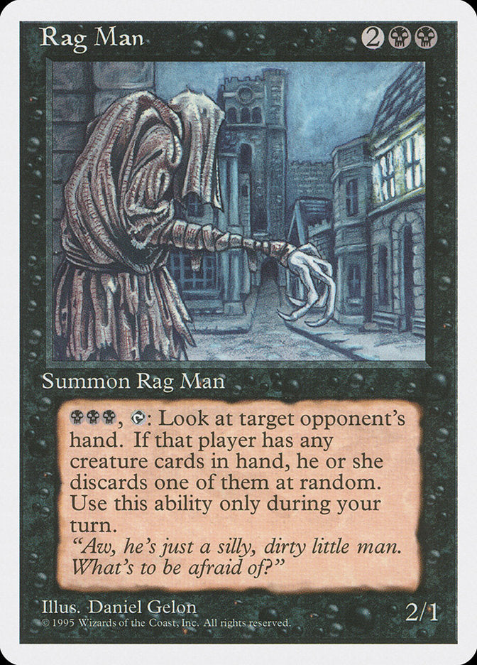 Rag Man [Fourth Edition] | Gate City Games LLC