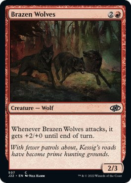 Brazen Wolves [Jumpstart 2022] | Gate City Games LLC