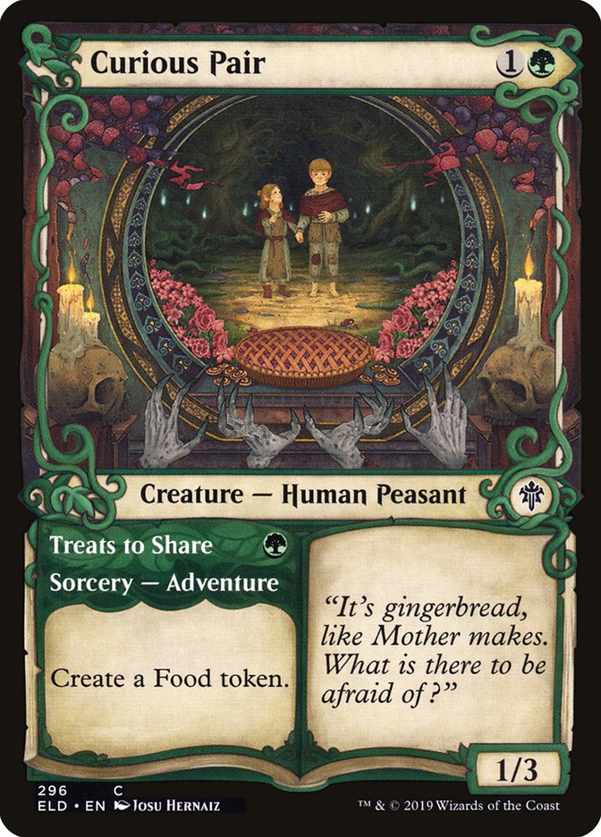 Curious Pair // Treats to Share (Showcase) [Throne of Eldraine] | Gate City Games LLC