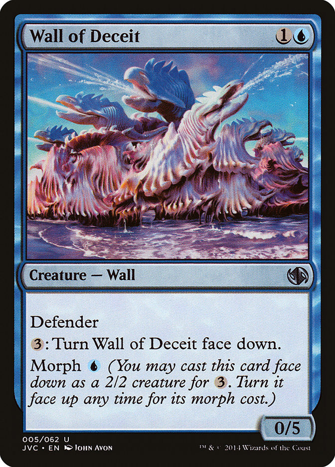 Wall of Deceit [Duel Decks Anthology] | Gate City Games LLC