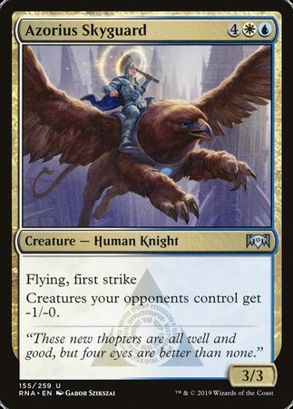 Azorius Skyguard [Ravnica Allegiance] | Gate City Games LLC