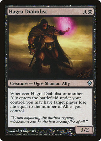 Hagra Diabolist [Zendikar] | Gate City Games LLC