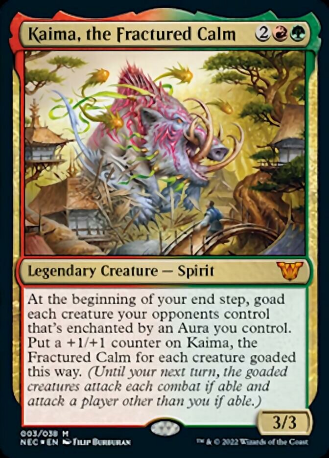 Kaima, the Fractured Calm [Kamigawa: Neon Dynasty Commander] | Gate City Games LLC