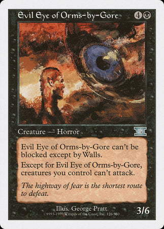 Evil Eye of Orms-by-Gore [Classic Sixth Edition] | Gate City Games LLC