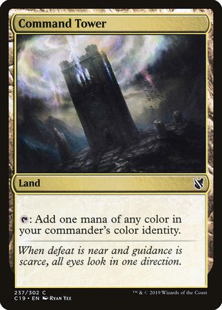 Command Tower [Commander 2019] | Gate City Games LLC