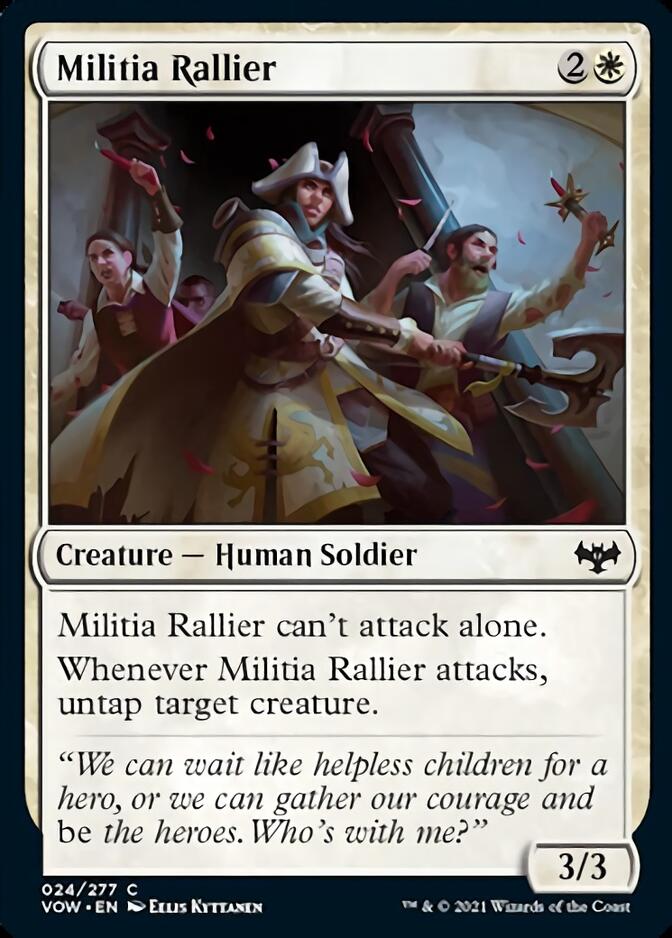 Militia Rallier [Innistrad: Crimson Vow] | Gate City Games LLC