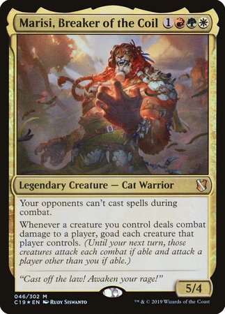 Marisi, Breaker of the Coil [Commander 2019] | Gate City Games LLC