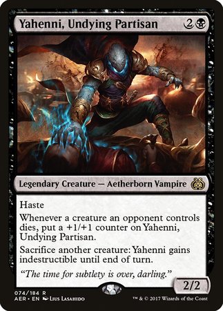 Yahenni, Undying Partisan [Aether Revolt] | Gate City Games LLC