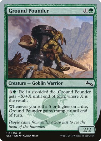 Ground Pounder [Unstable] | Gate City Games LLC