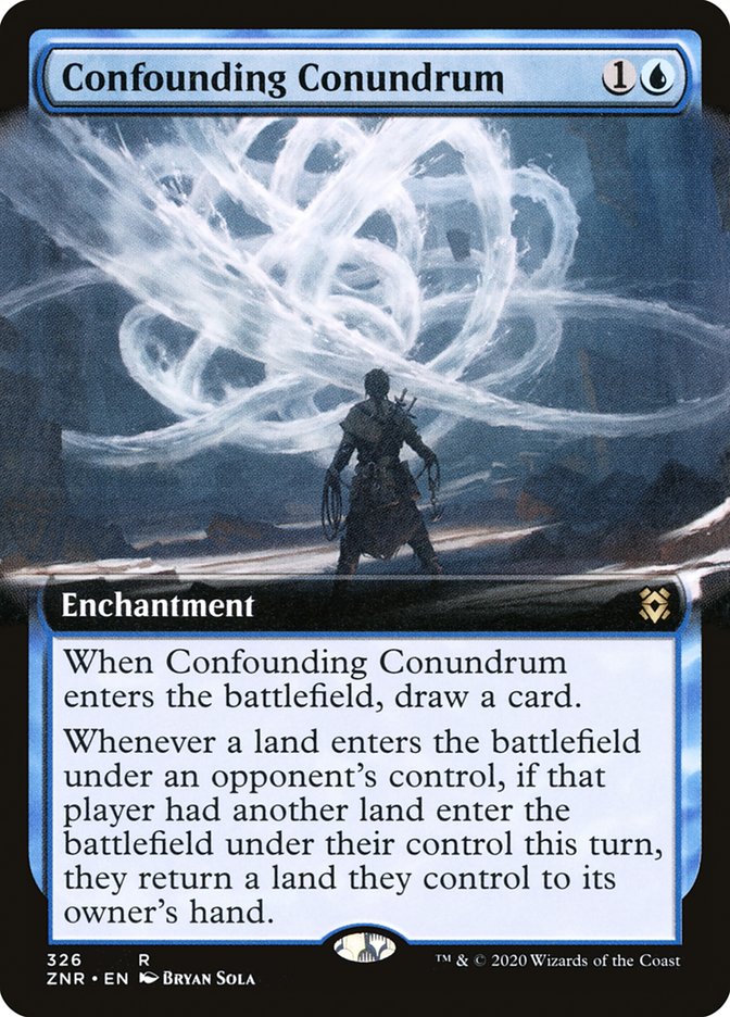 Confounding Conundrum (Extended Art) [Zendikar Rising] | Gate City Games LLC