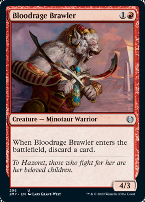 Bloodrage Brawler [Jumpstart] | Gate City Games LLC