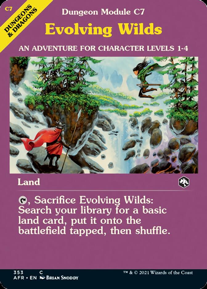 Evolving Wilds (Dungeon Module) [Dungeons & Dragons: Adventures in the Forgotten Realms] | Gate City Games LLC