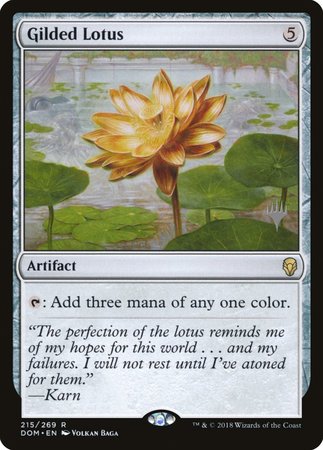 Gilded Lotus [Dominaria Promos] | Gate City Games LLC