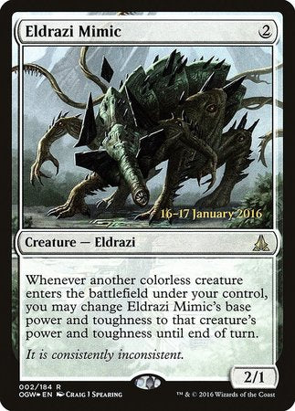 Eldrazi Mimic [Oath of the Gatewatch Promos] | Gate City Games LLC