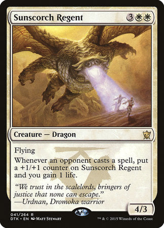 Sunscorch Regent [Dragons of Tarkir] | Gate City Games LLC