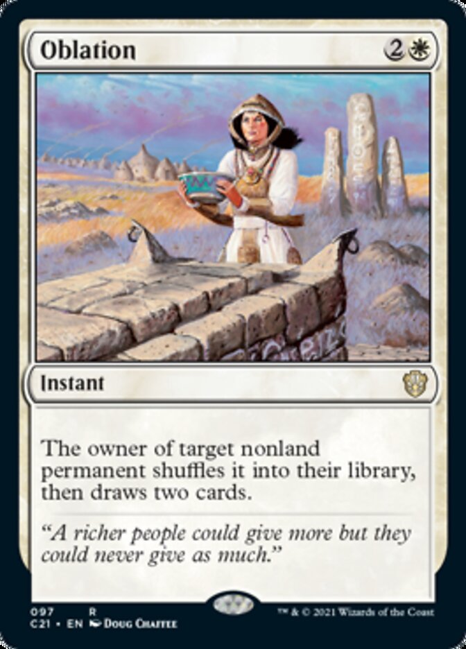 Oblation [Commander 2021] | Gate City Games LLC