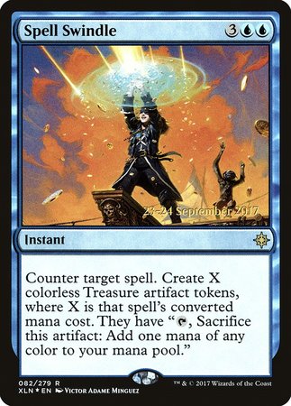 Spell Swindle [Ixalan Promos] | Gate City Games LLC