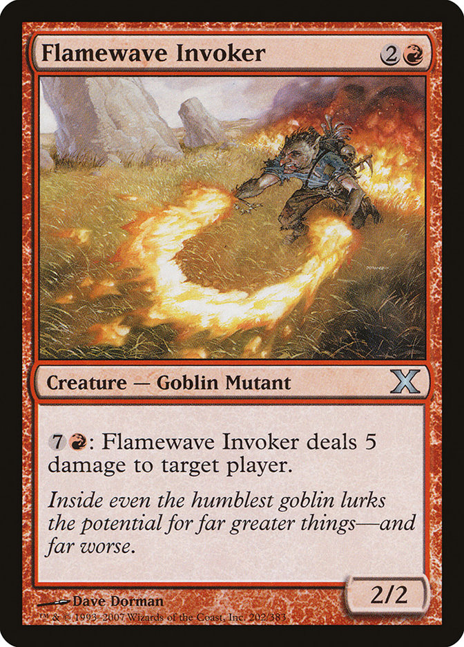 Flamewave Invoker [Tenth Edition] | Gate City Games LLC