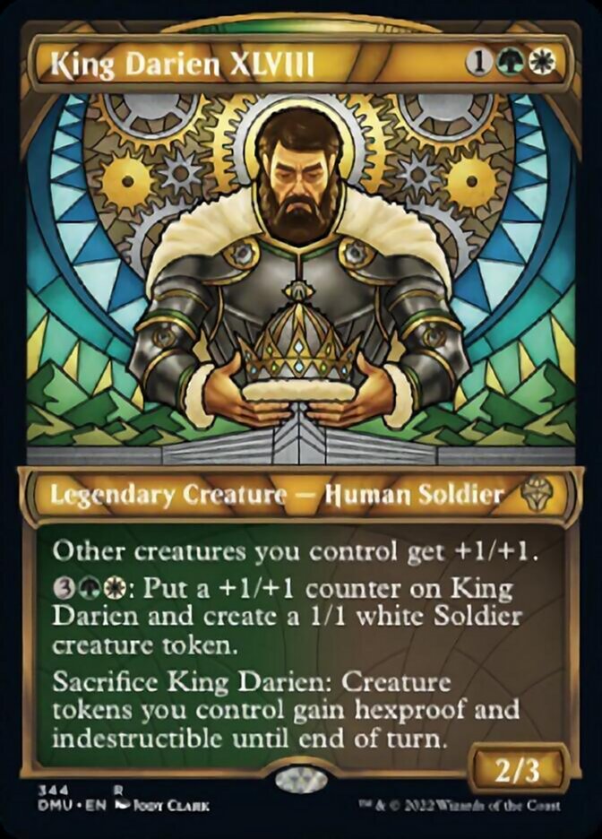 King Darien XLVIII (Showcase Textured) [Dominaria United] | Gate City Games LLC