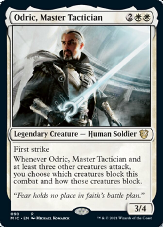 Odric, Master Tactician [Innistrad: Midnight Hunt Commander] | Gate City Games LLC