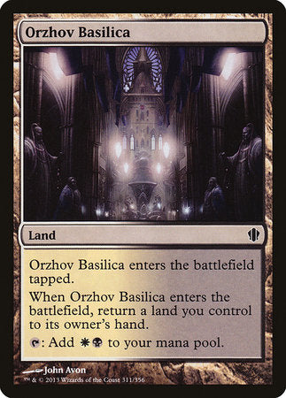 Orzhov Basilica [Commander 2013] | Gate City Games LLC