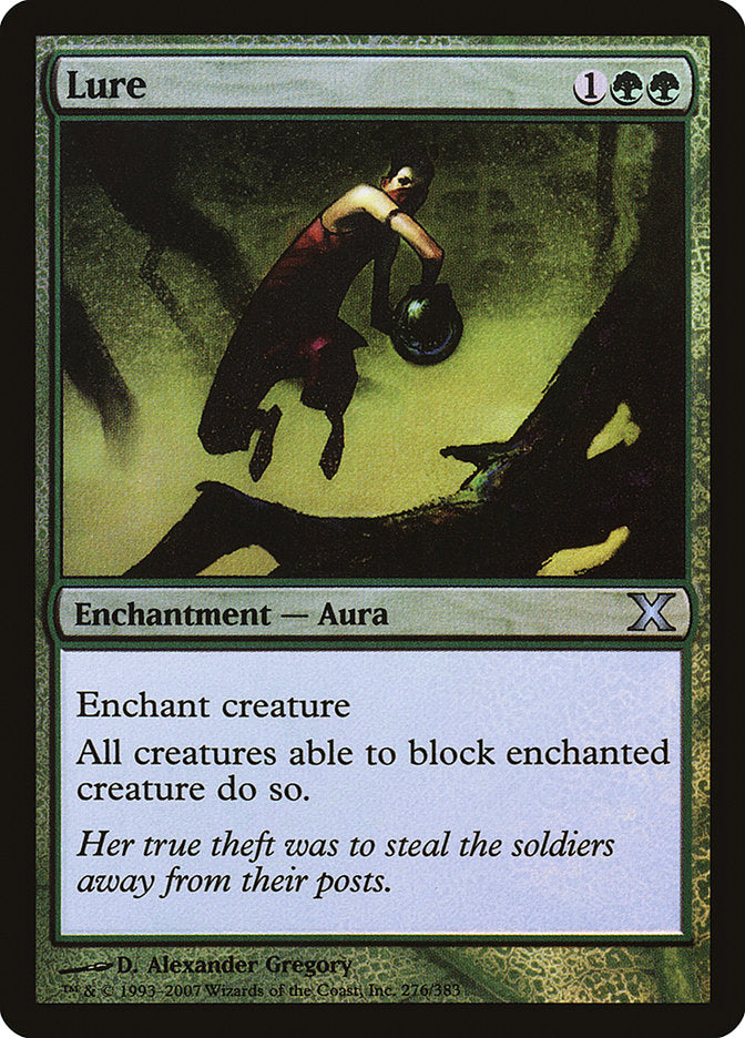 Lure (Premium Foil) [Tenth Edition] | Gate City Games LLC