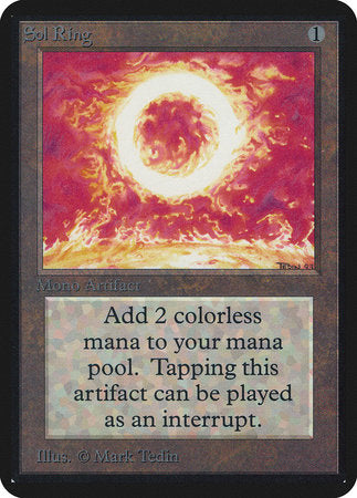 Sol Ring [Limited Edition Alpha] | Gate City Games LLC