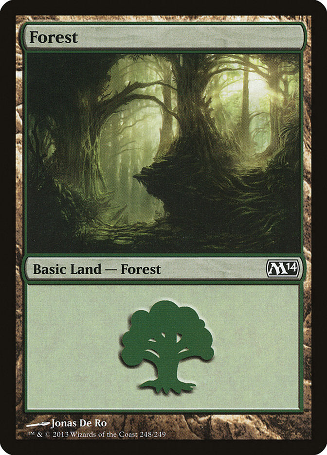 Forest (248) [Magic 2014] | Gate City Games LLC