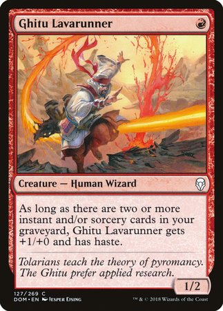 Ghitu Lavarunner [Dominaria] | Gate City Games LLC