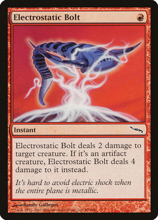 Electrostatic Bolt [Mirrodin] | Gate City Games LLC